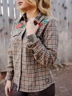 Rhinestone Rodeo Button Up